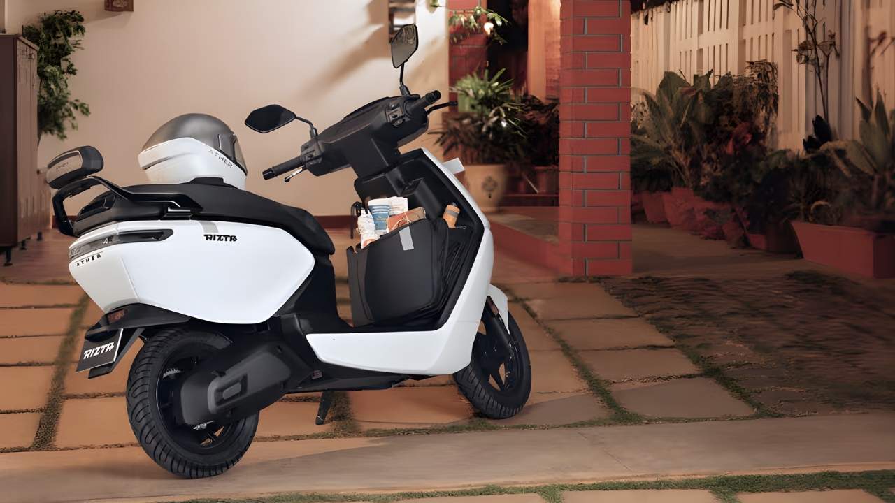 Ather Rizta 2026 Electric Scooter Unveiled with Affordable EMI from ₹3,999, Check Finance Details